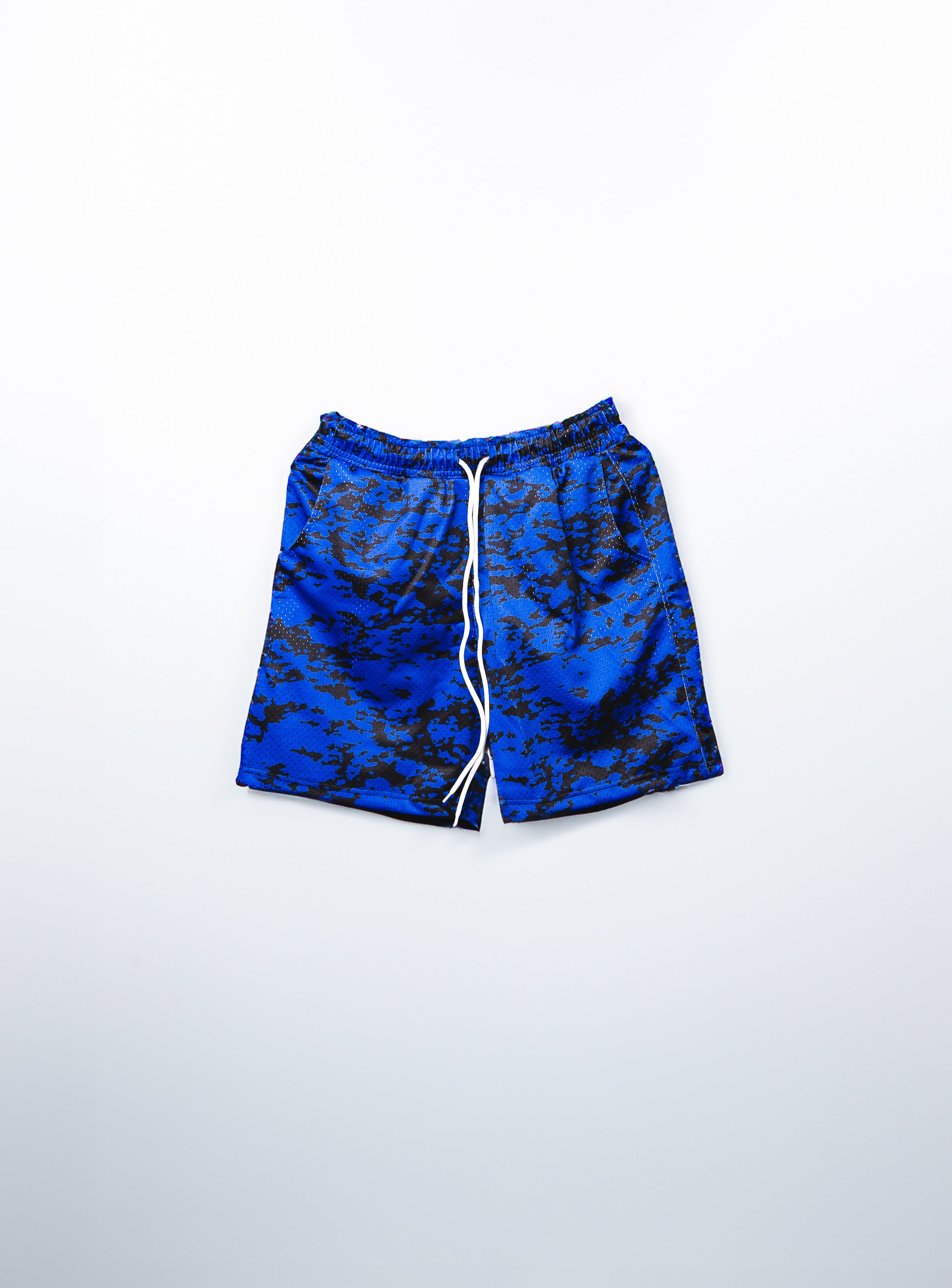 NWT Bossi Sportswear Flower Camo Shorts Blue Sz hot S