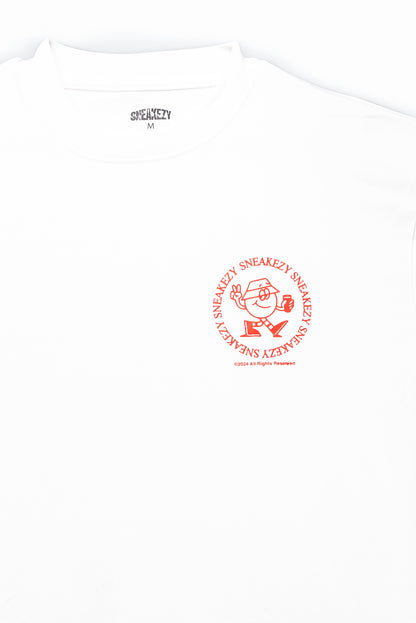 Summer '24 White Smiley Shirt