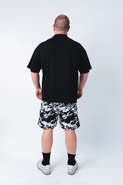 Summer '24 Black Camo Shorts