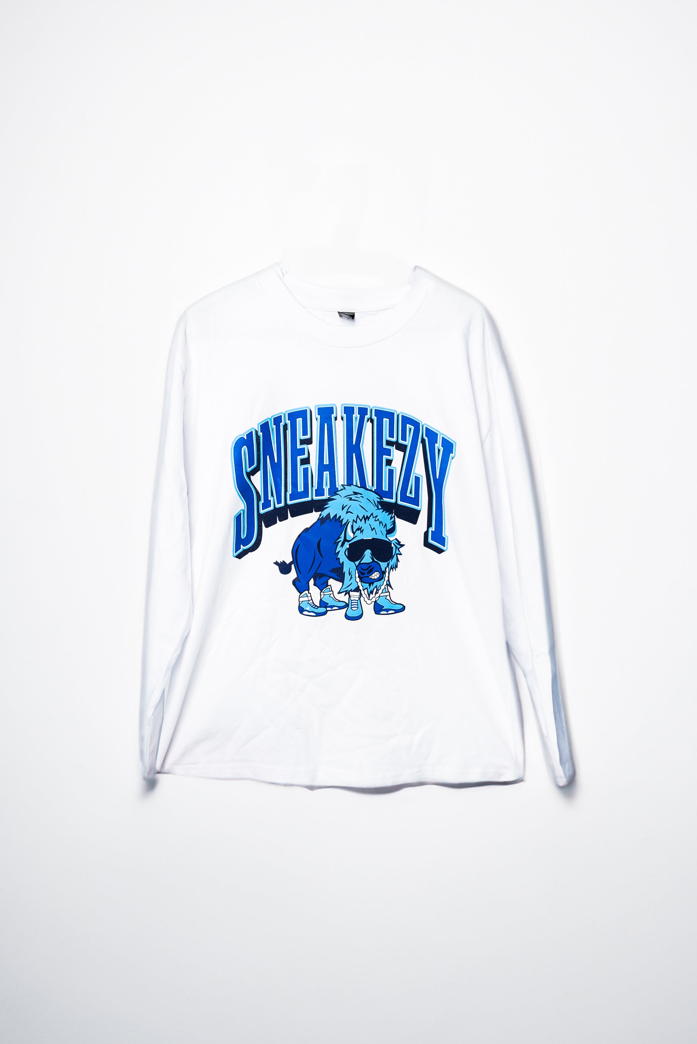 Classic Sneakezy Buffalo Long Sleeve (White)