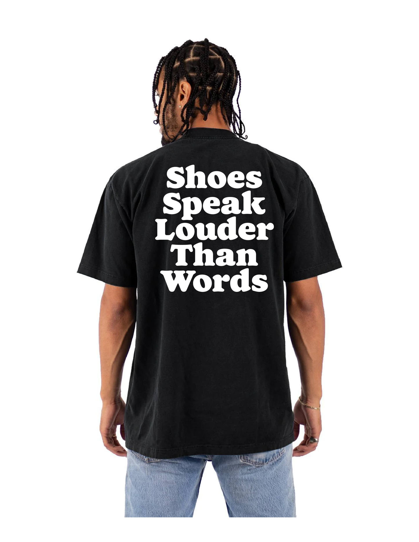 :) Shoes Speak Louder Than Words